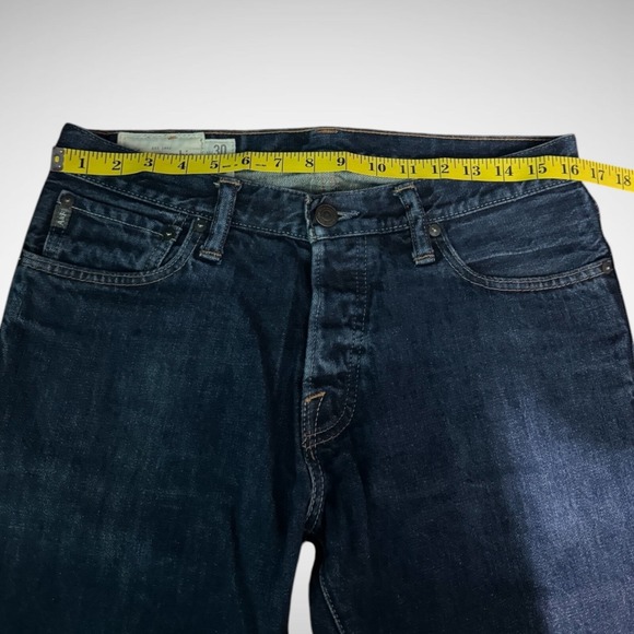 Abercombie And Fitch Jeans Mens 30 X 32 Button Fly Denim Pants Remson Low rise - Picture 5 of 9